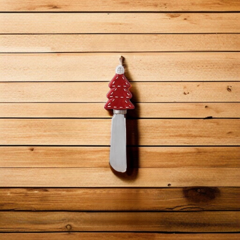 산타클로스 도자기 과자 수납판