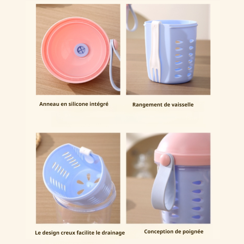 Gobelet hygiénique pour transporter des fruits