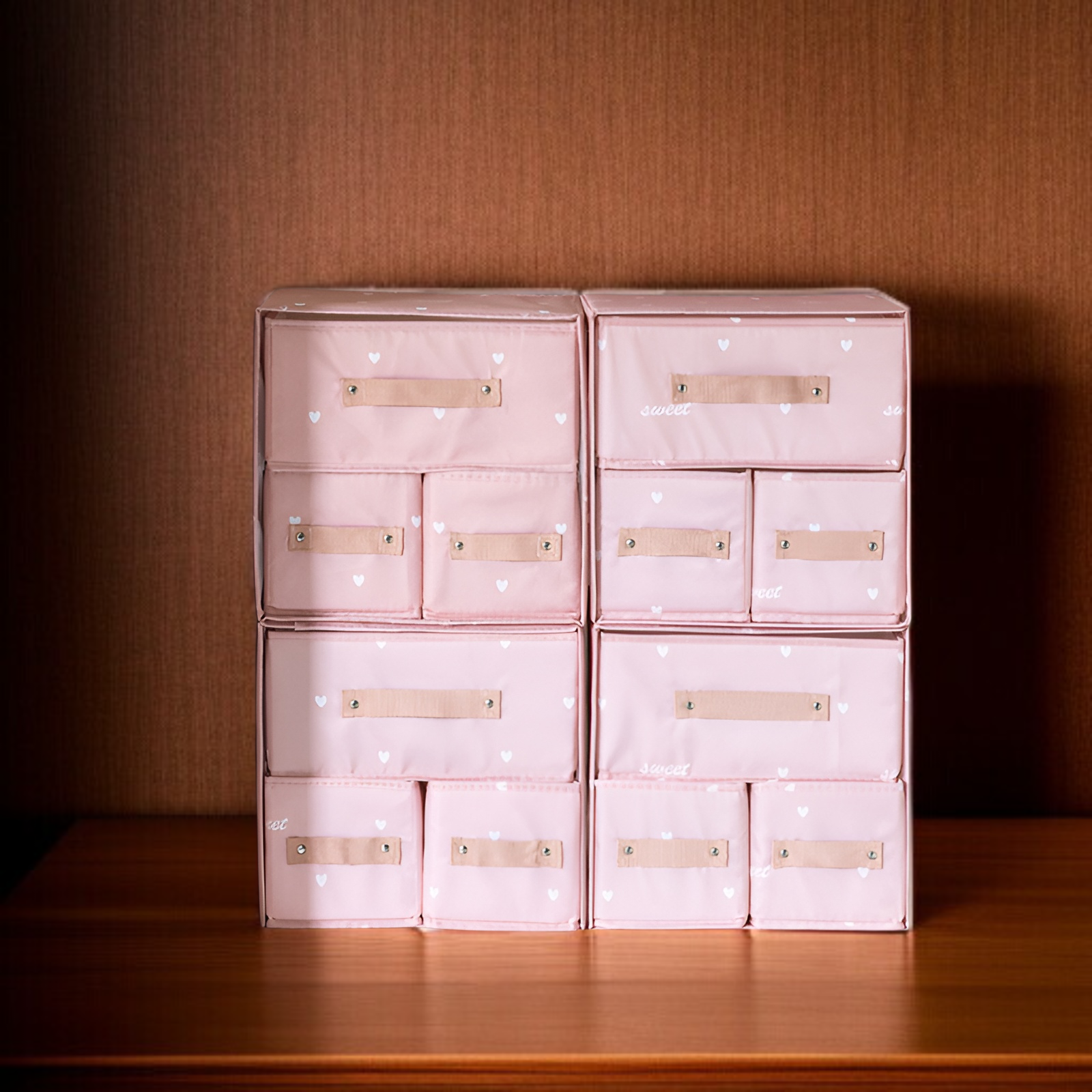 家庭用衣類整理バスケットボックス