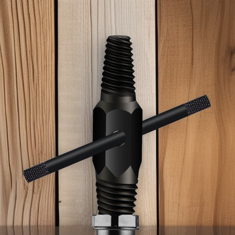 両頭折れたパイプ・ネジ取り出し工具