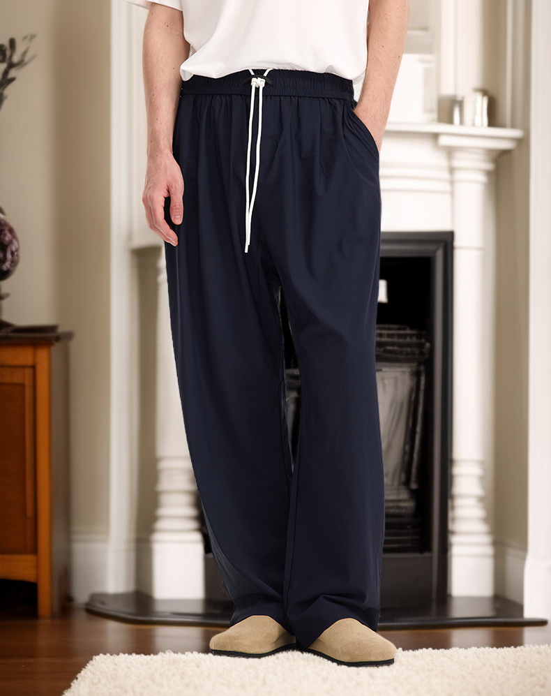 快適なゆったりカジュアルパンツ詳細