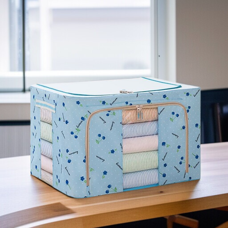 가정용 수납함 접이식 백납장 의류 정리함 이불 수납함 가정용 옷장 수납