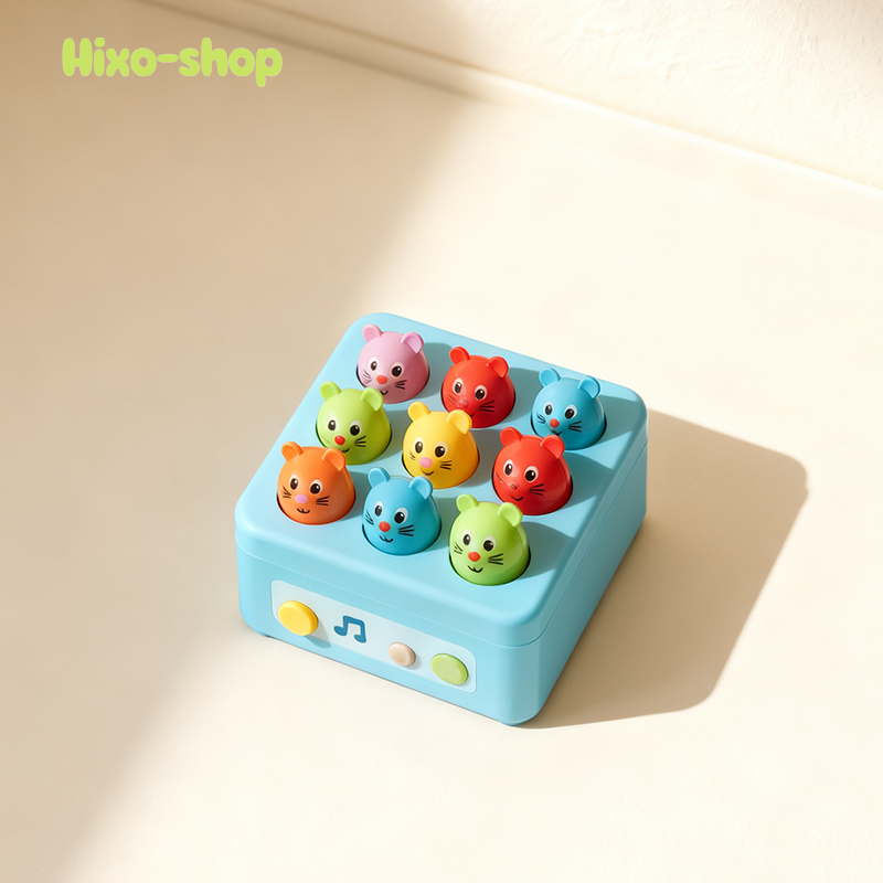 Rozvoj motoriky s hračkou Whack-a-Mole