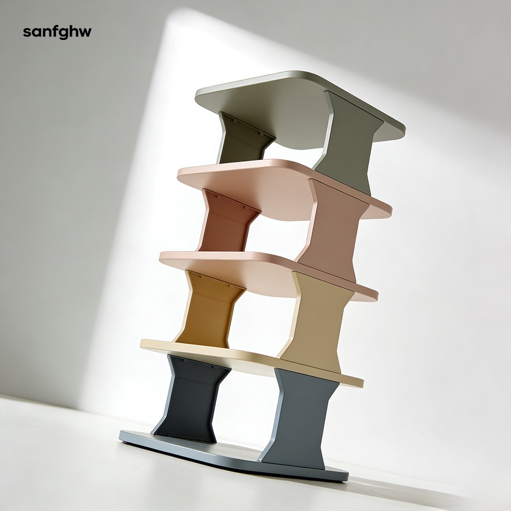 Platzsparendes Schuhregal für den Flur