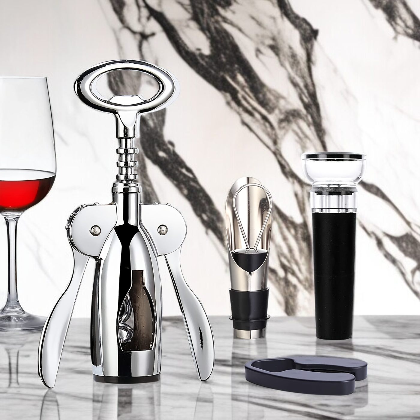 ステンレスワインオープナー