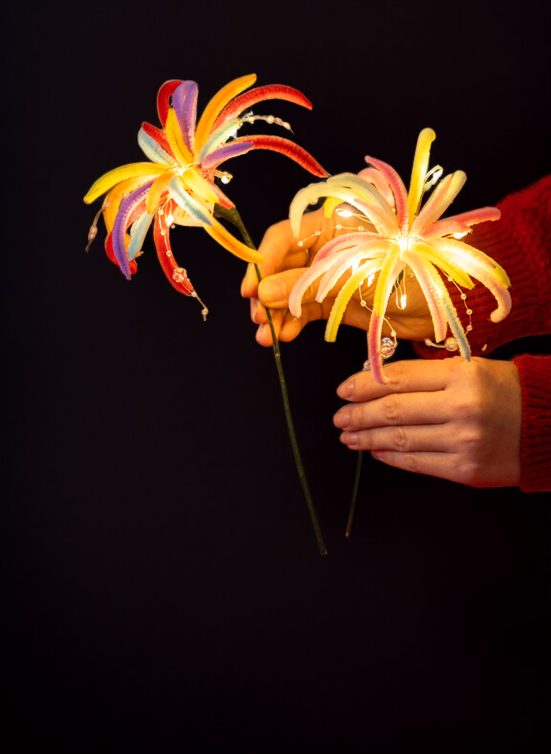 創意派對禮品發光煙火扭扭棒包裝