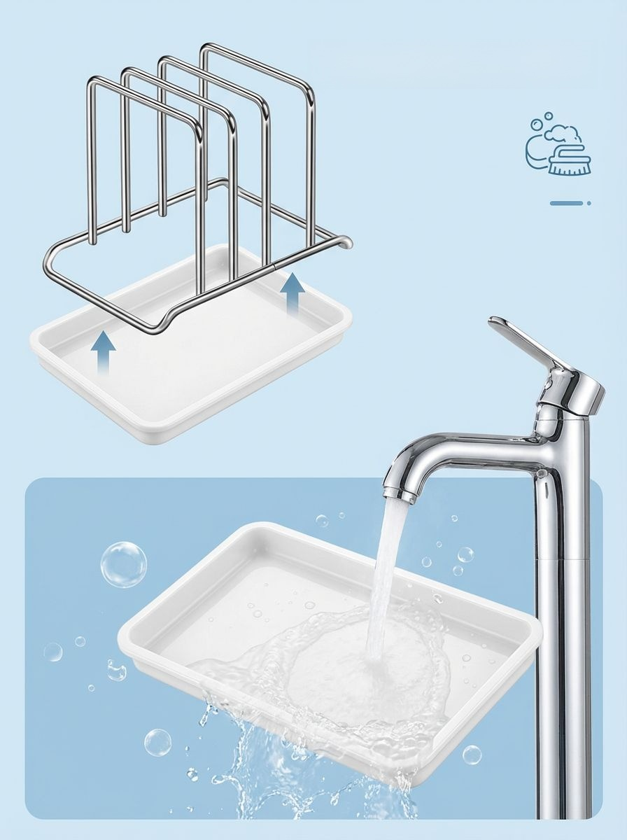 ที่วางฝาหม้อสแตนเลสดีไซน์ทันสมัย