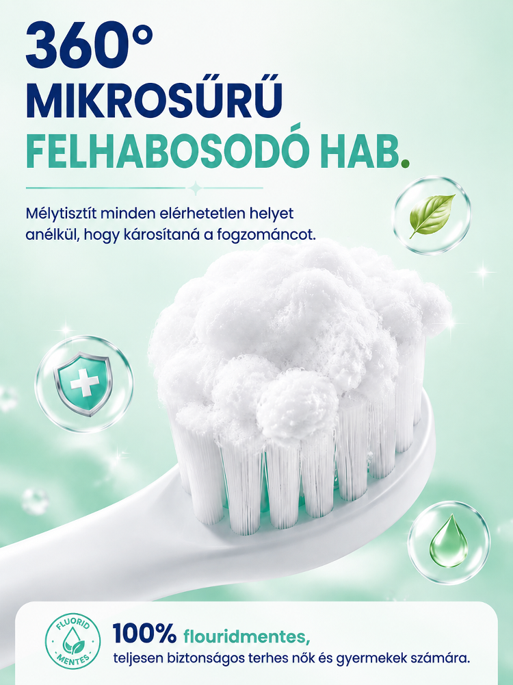 【1 másodperc alatt eltávolítja a 10 éves sárga lepedéket】Rothadt fogak újjászületése probiotikus fog