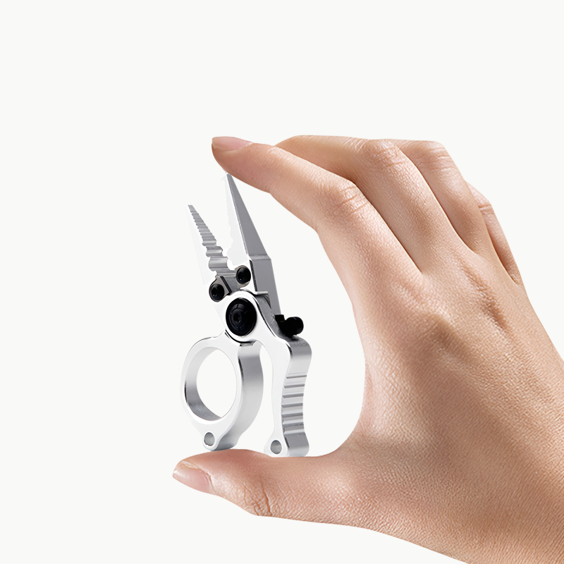 미니 알루미늄 펜치 자물쇠 루아 실타래 커터 라인 오픈 링 미니 낚싯줄 커터