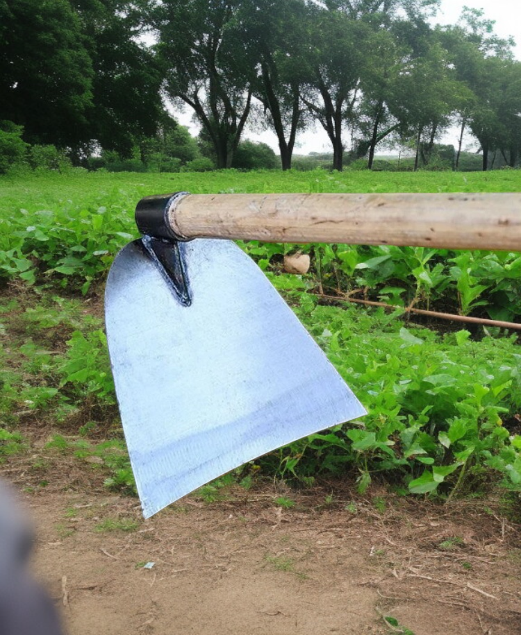 스테인리스 호미 개간 송토 공구 전면 이미지