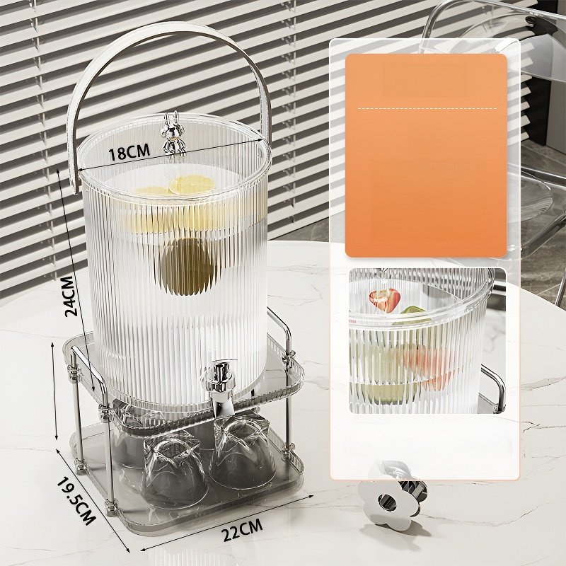 大容量冷水壺帶龍頭家用飲料桶