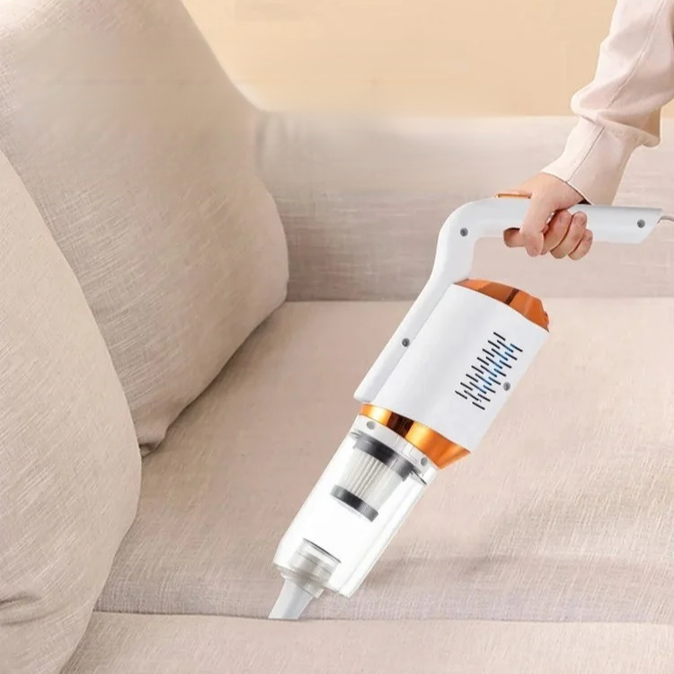 Leistungsstarker Handstaubsauger für Teppiche und Hartböden