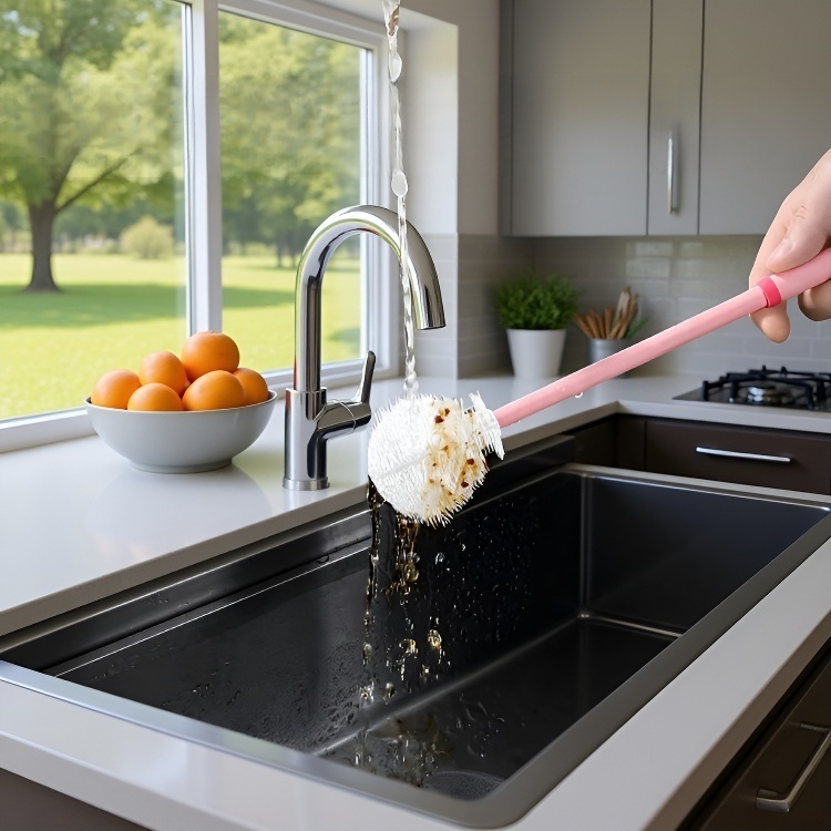 Brosse de nettoyage pour tasse sans éponge, nettoyage en profondeur facile