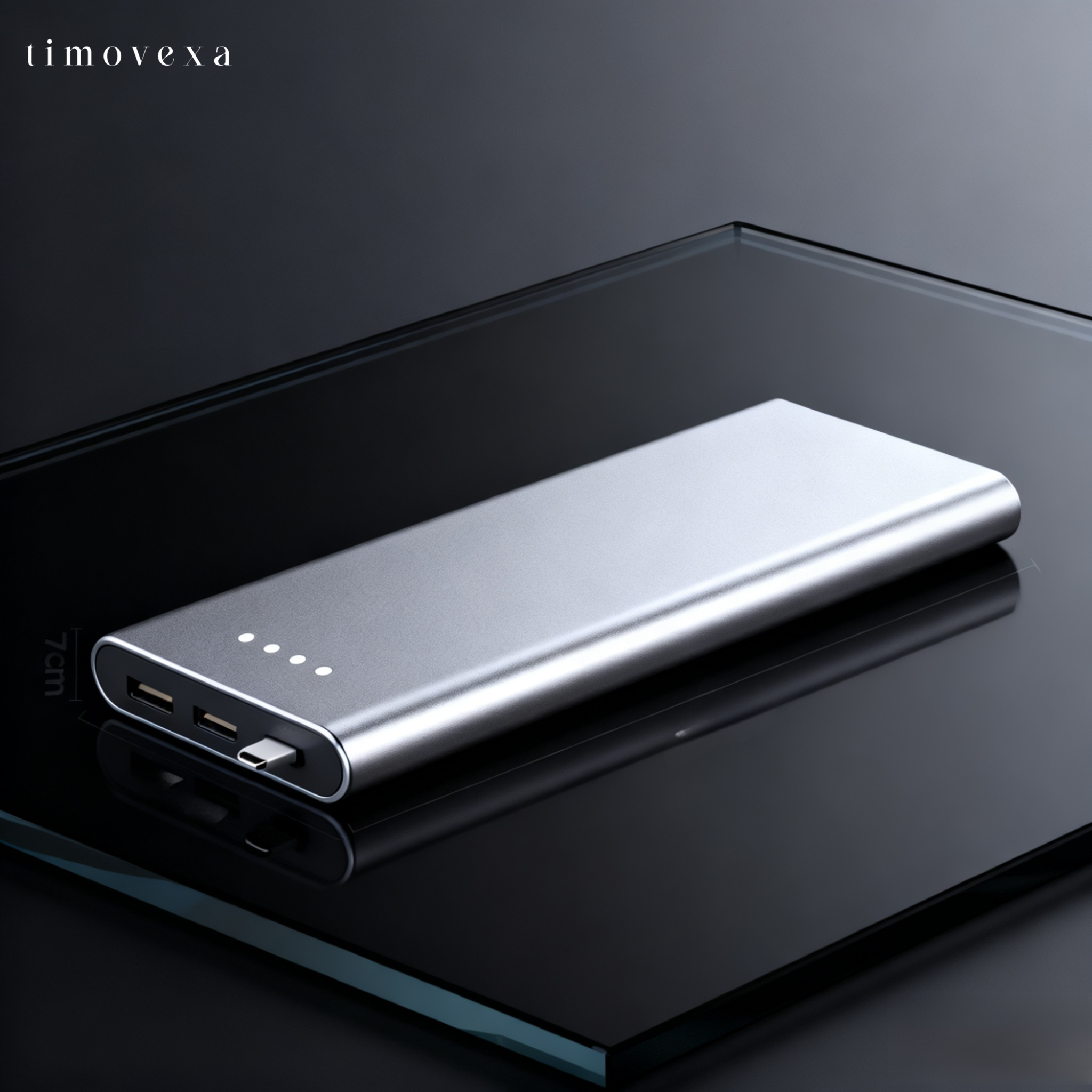 10000mAh 초박형 미니 보조배터리 제품 이미지