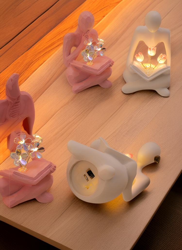 침실에 어울리는 감성적인 야간 조명