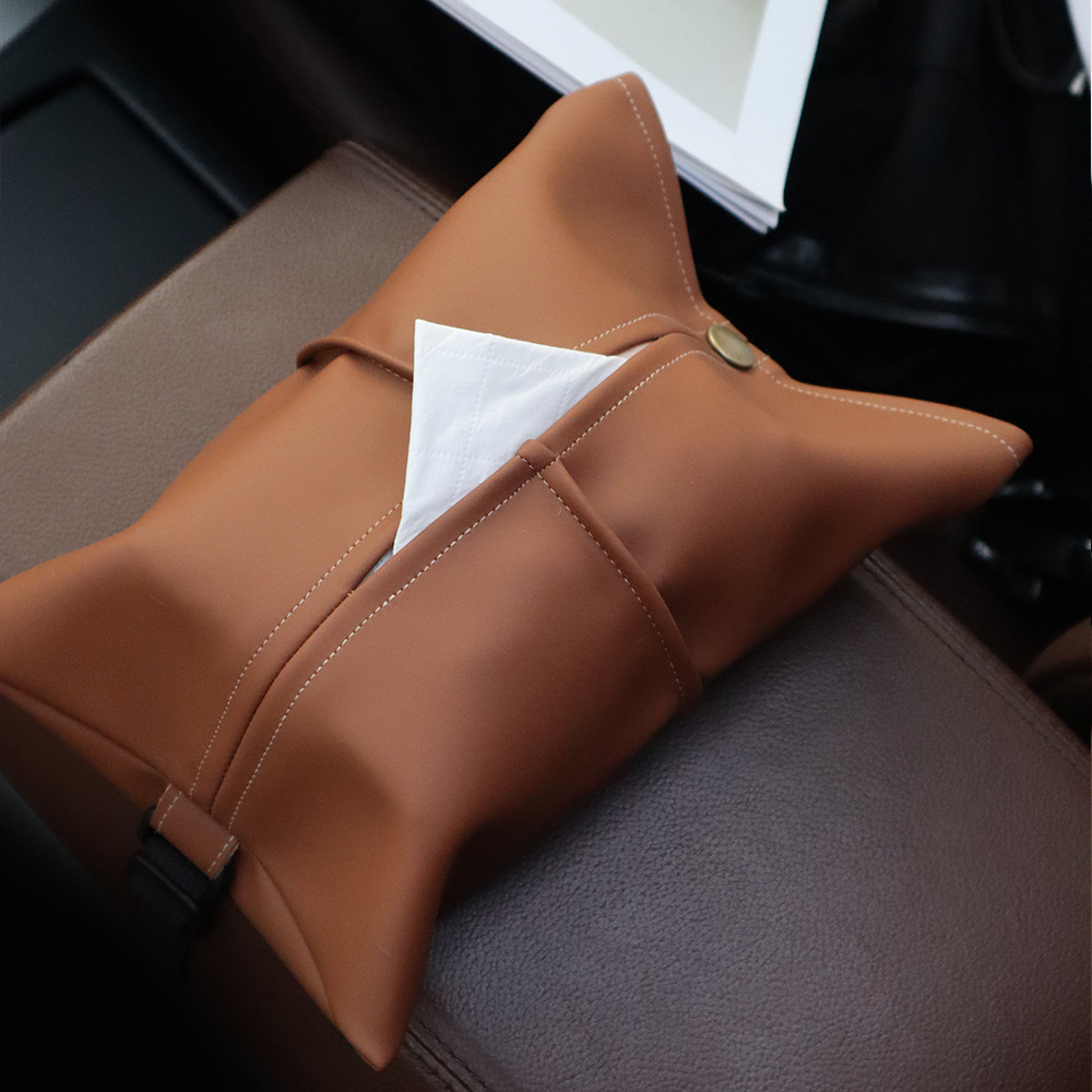 ファッション車用ティッシュボックス 調節可能なティッシュボックス