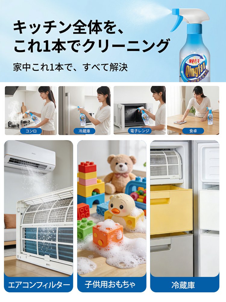 多機能キッチンクリーナー