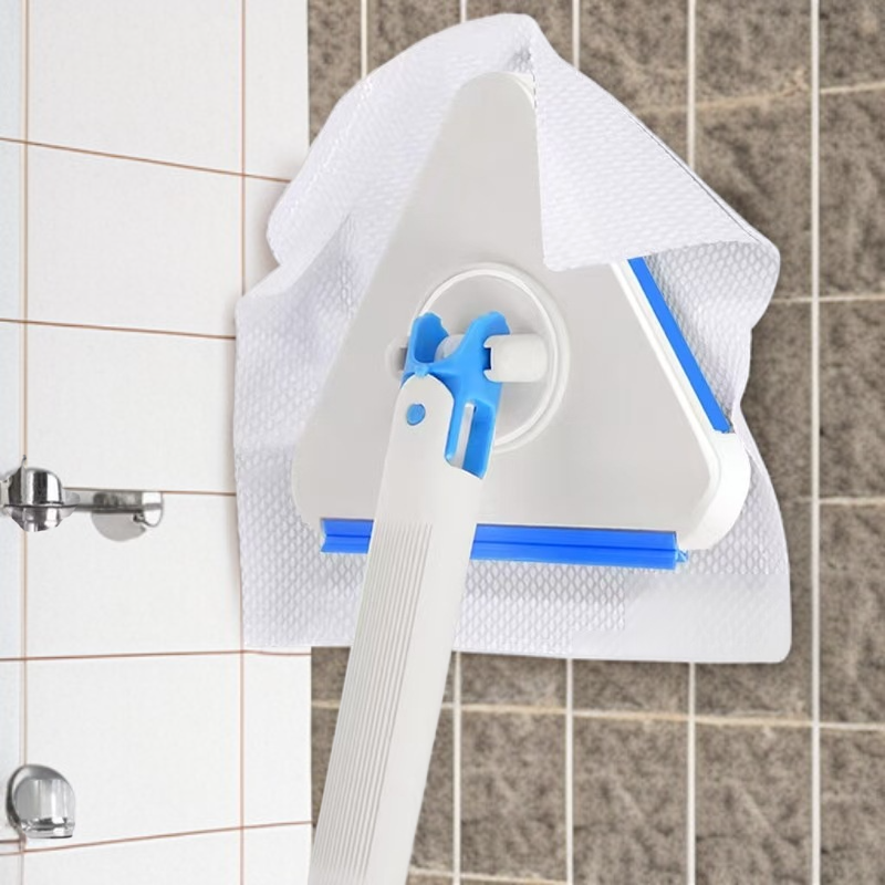 화장실 손세탁 전용 삼각 집게 일회용 벽면 집게 천 플랫 밀대 손세탁 벽면 밀대