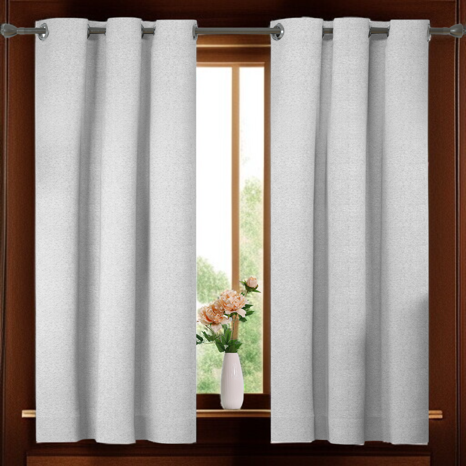 寝室ソリッドカラー高遮光遮光カーテン完成リビングルームバルコニーフル遮光カーテン