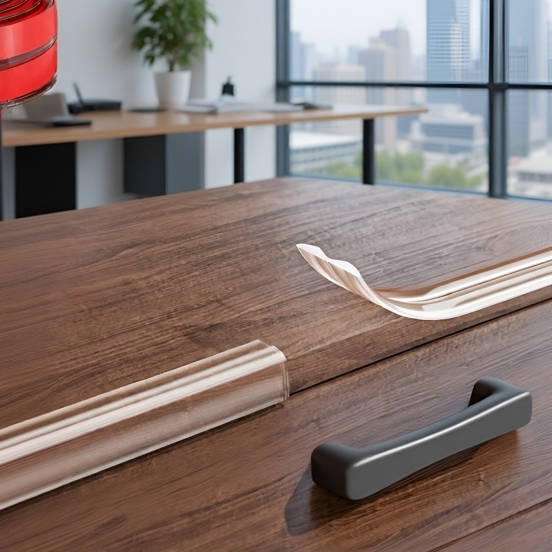 透明衝撃防止テープ 角・縁用保護ストリップ