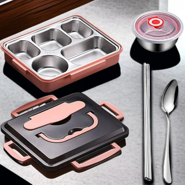 مجموعة صندوق الغداء هيب آند بودي بلمسة واحدة