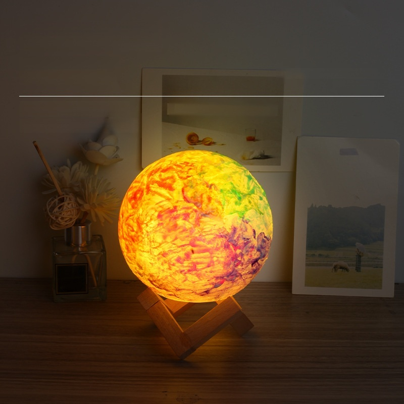 มือวาดนำแสงดวงจันทร์เรืองแสง