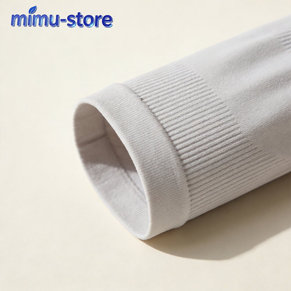 ปลอกแขนกันแดดผ้าไหมน้ำแข็ง ป้องกันรังสียูวี (4 คู่)