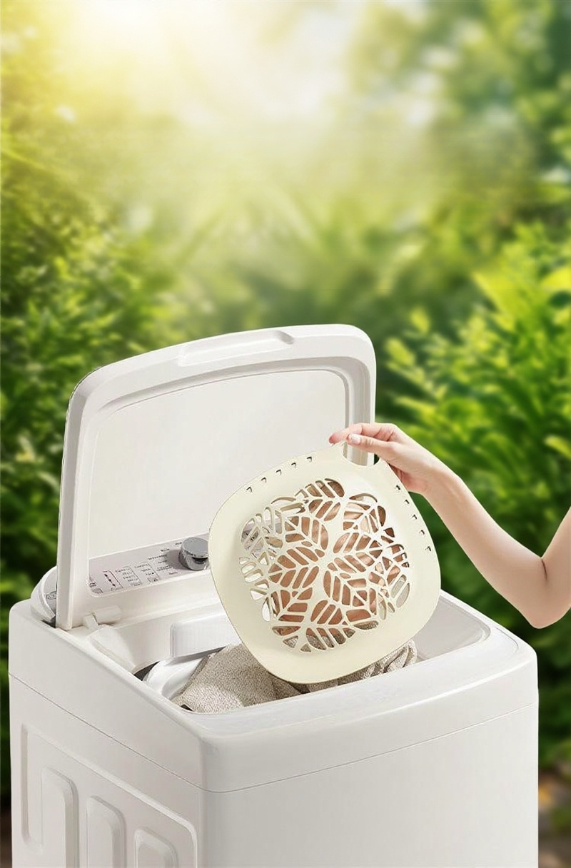 Durable silicone cleaning bag for gentle washing