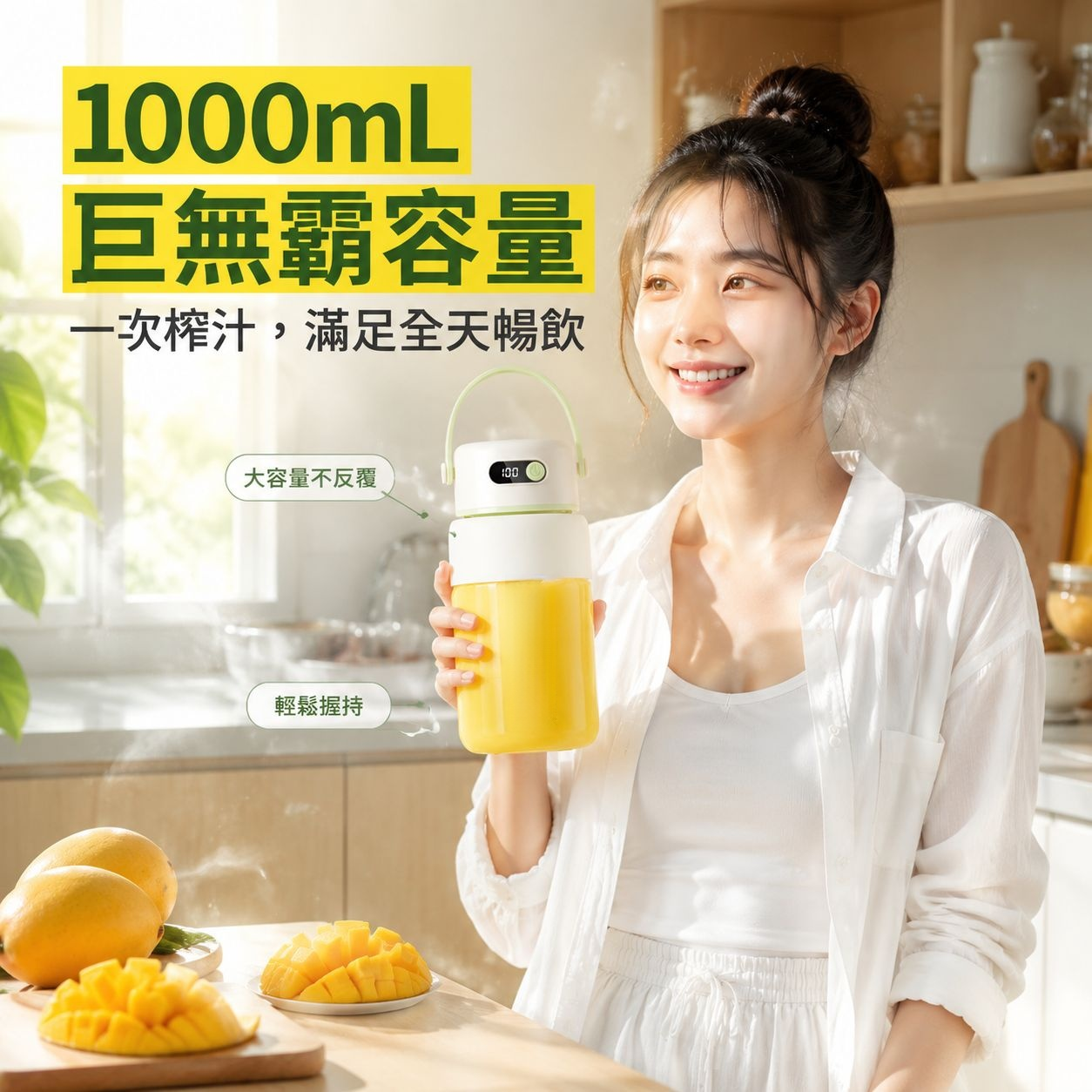 多功能無線迷你小型榨汁杯 便攜家用宿舍玻璃果汁機