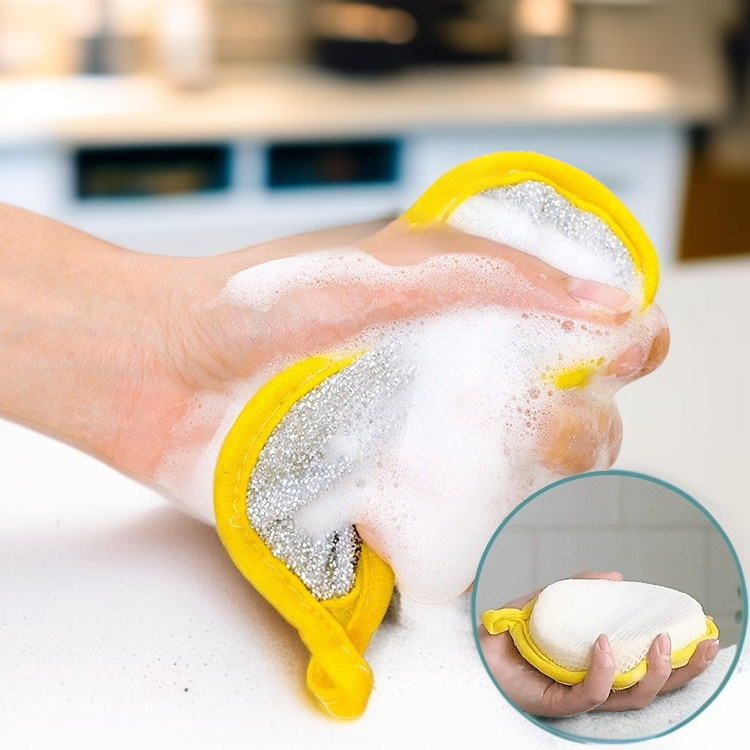 주방 설거지 스펀지 스펀지 가정용 내구 두꺼운 세척 용이