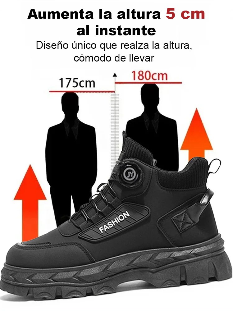 ¡Las botas Martin retro son lo más! 5 cm de tacón oculto
