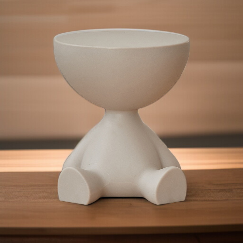 Kreativer Beistelltisch für kleine Wohnungen, mobiler Sofatisch mit Regal für das Schlafzimmer