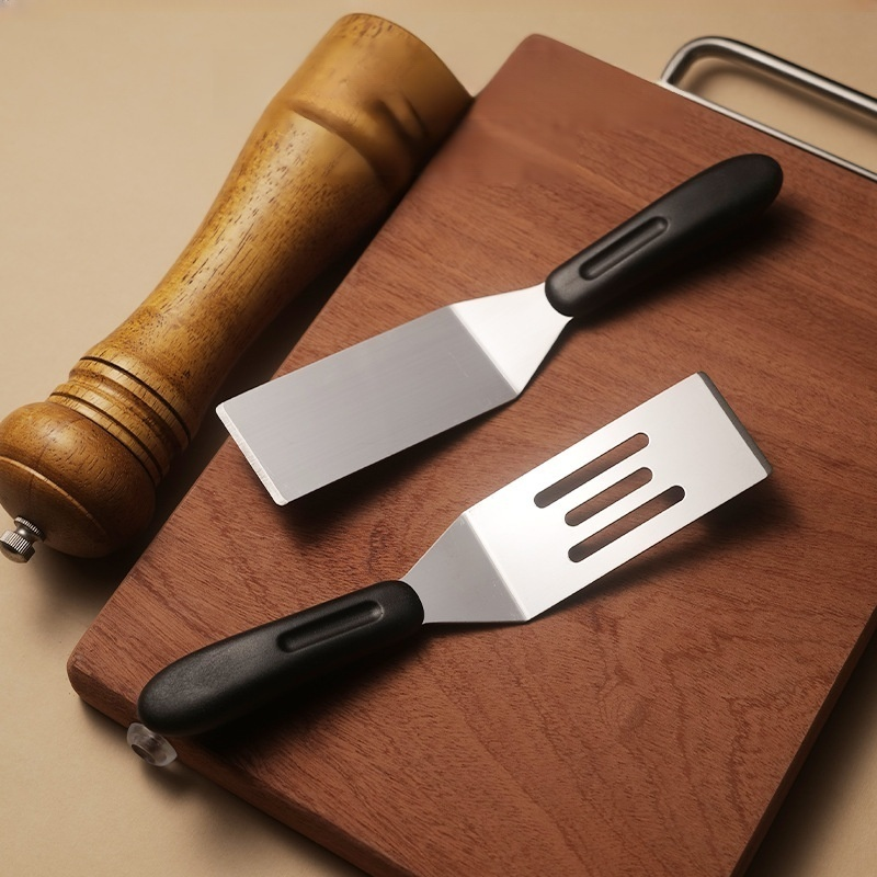 ステンレス製のスパチュラ