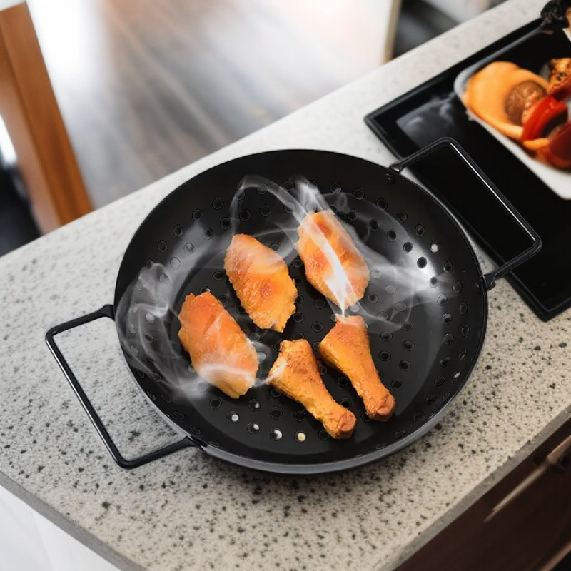 防黏燒烤托盤水果蔬菜漏孔烤盤