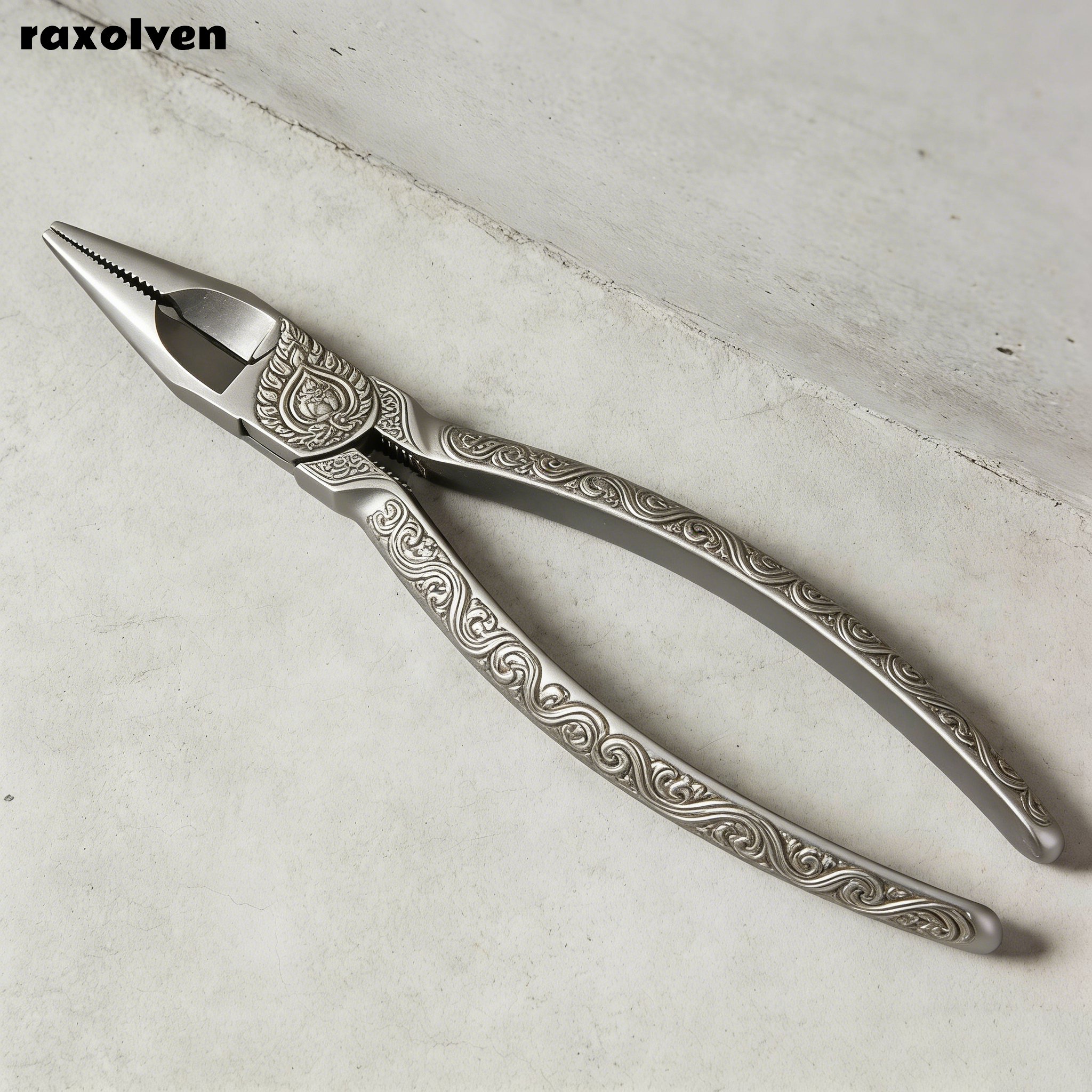 คีมปากแหลมแบบยาวพิเศษสำหรับงานในพื้นที่จำกัด