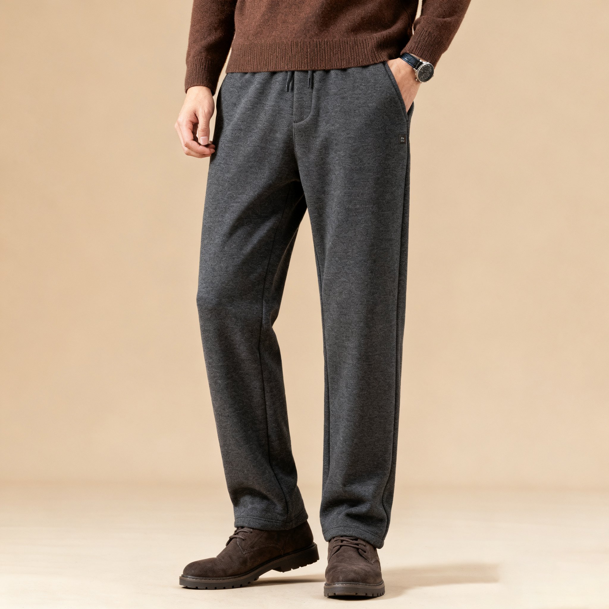 テーラードスタイルストレートパンツ