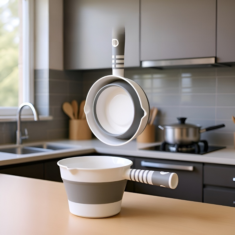 Cucharón de agua plegable multifuncional de calidad alimentaria