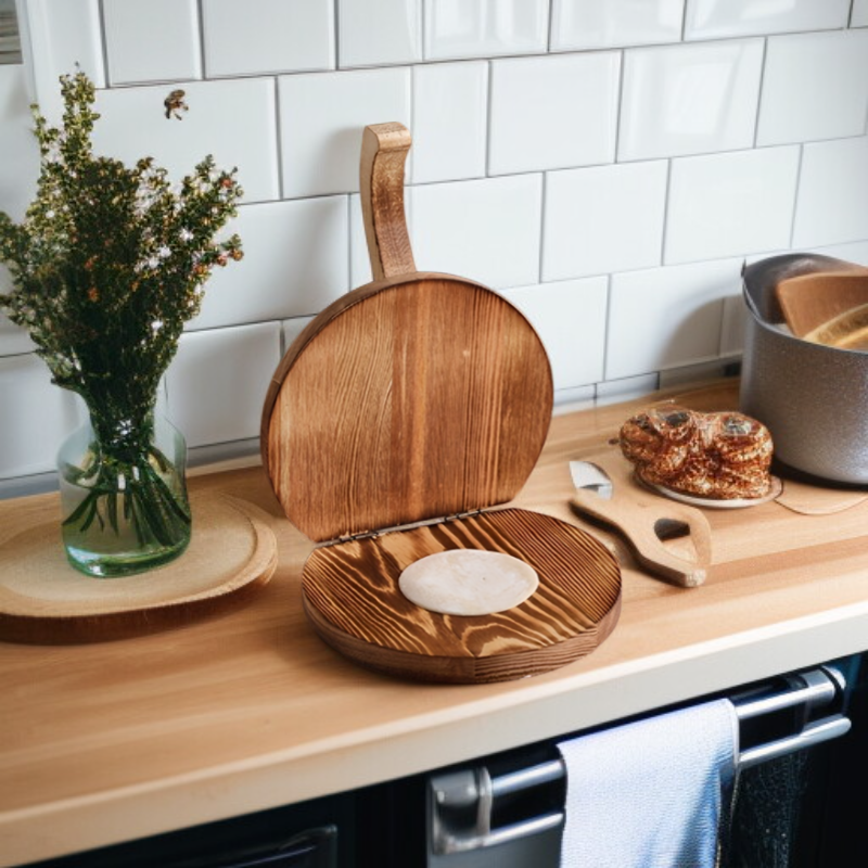 원목 수동 도우 롤러 토르티야 만두피 몰드 베이킹 주방용품