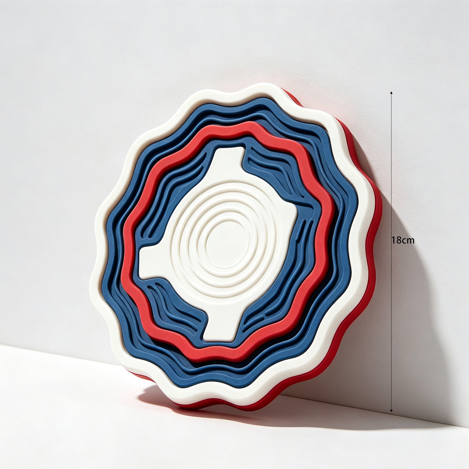 Modern kitchen with multi-layer silicone table mat