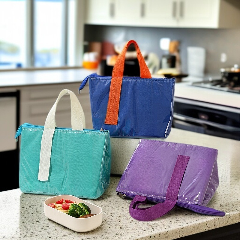 Bolsa Térmica Portátil para Almuerzo, Gran Capacidad y Diseño Reforzado