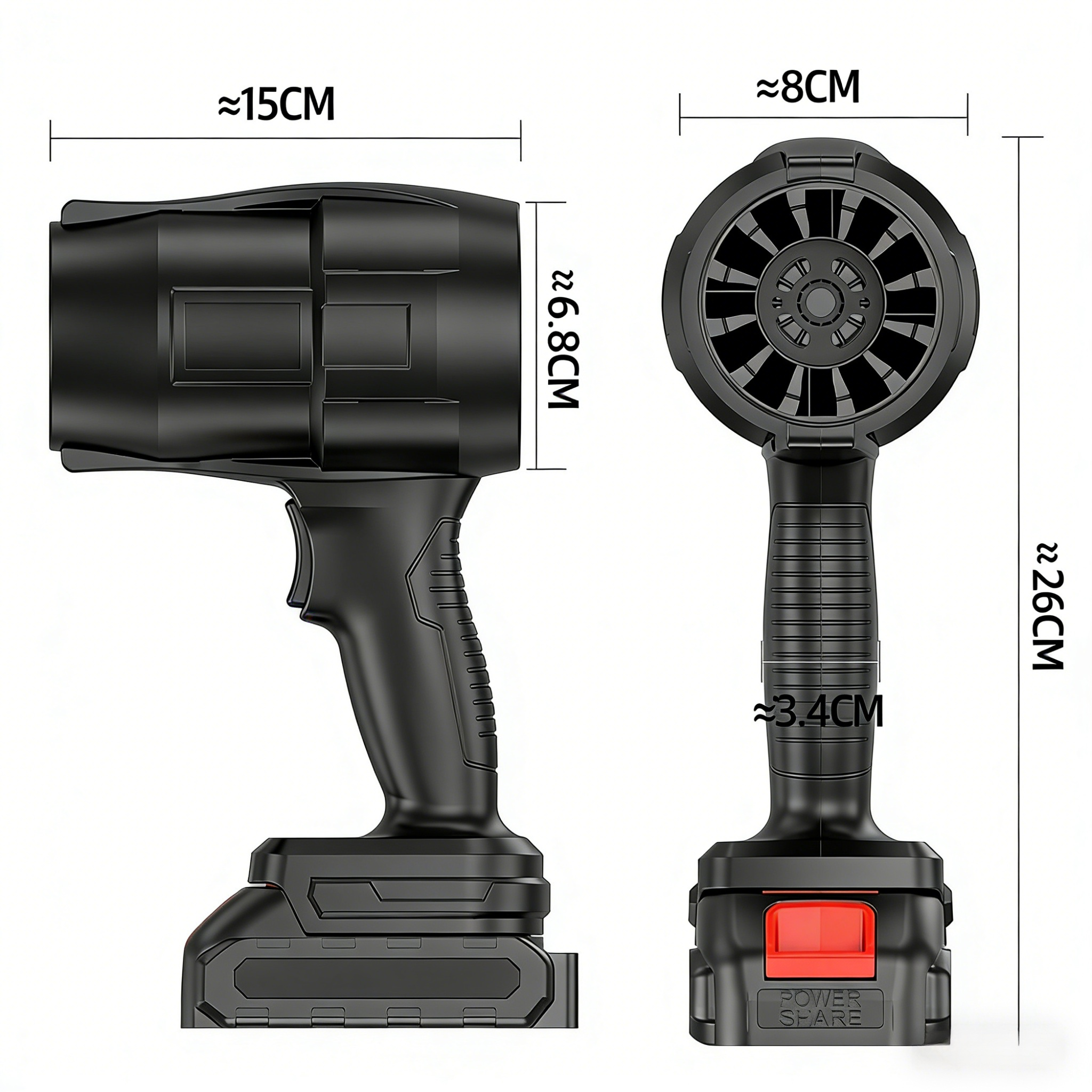 Souffleur à main Turbo Tornade