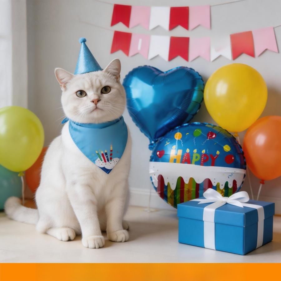 Set de cumpleaños para mascotas