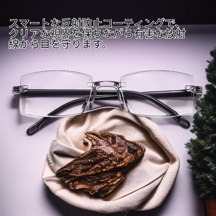 スマート放射線防止調整式リーディンググラス
