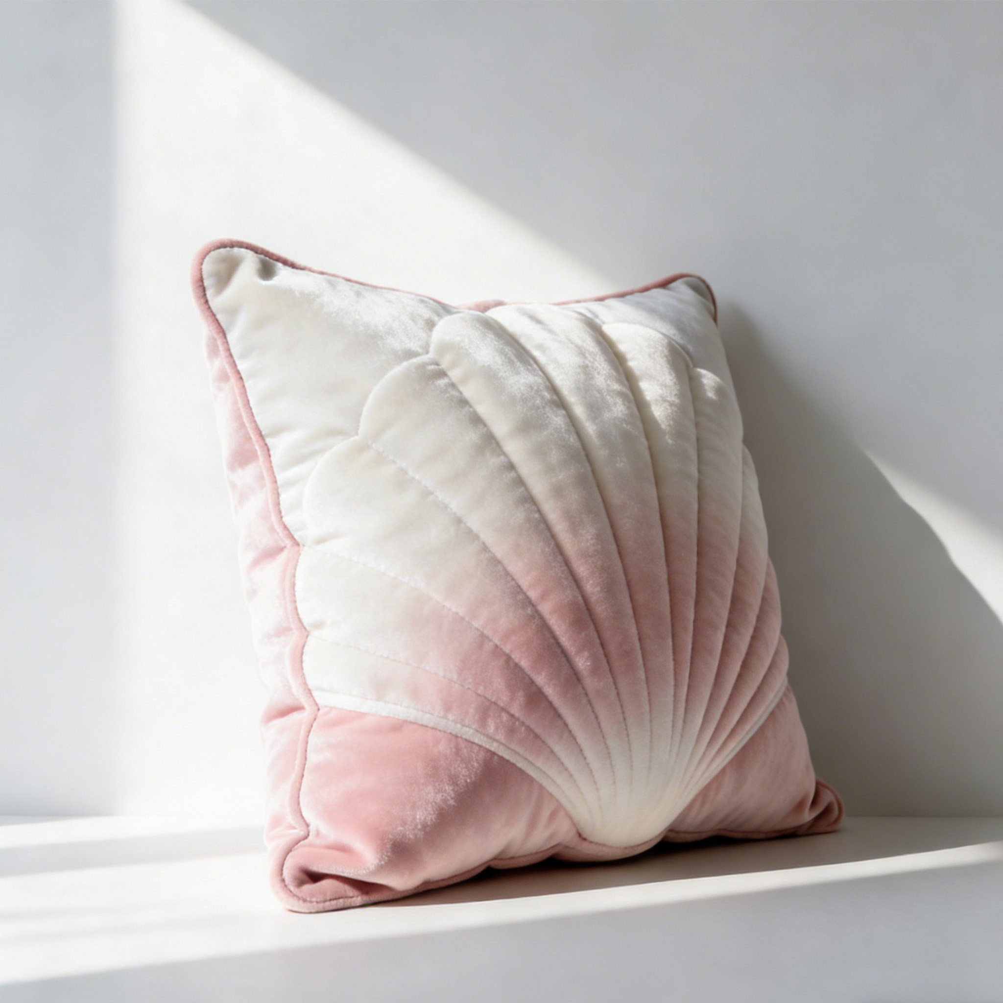 Χαριτωμένο μαξιλάρι αγκαλιάς βελούδινο κοχύλι