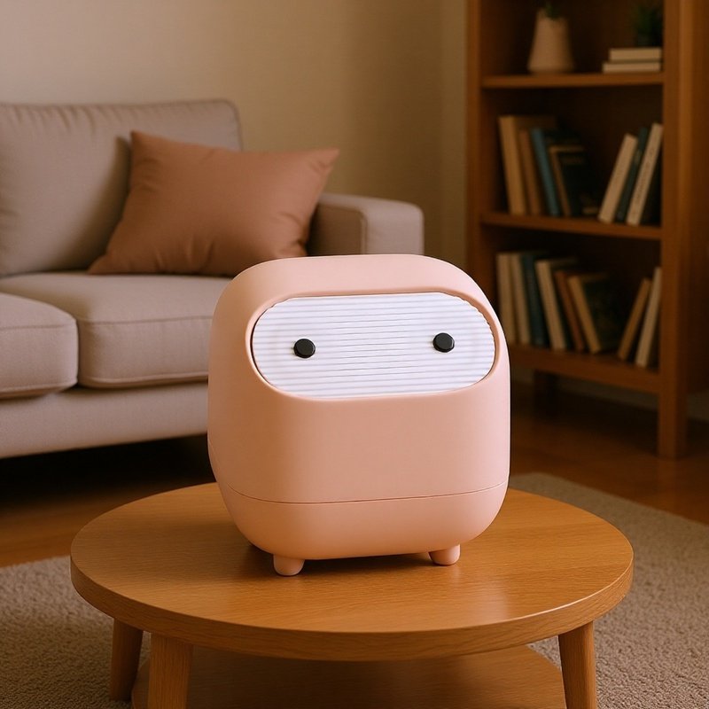 Caja de almacenamiento mini con tapa para escritorio