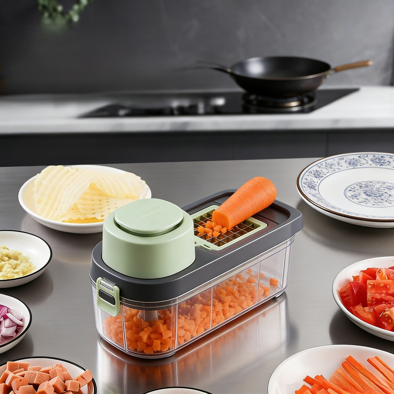 廚房多用途圓形刨絲器切馬鈴薯碎丁