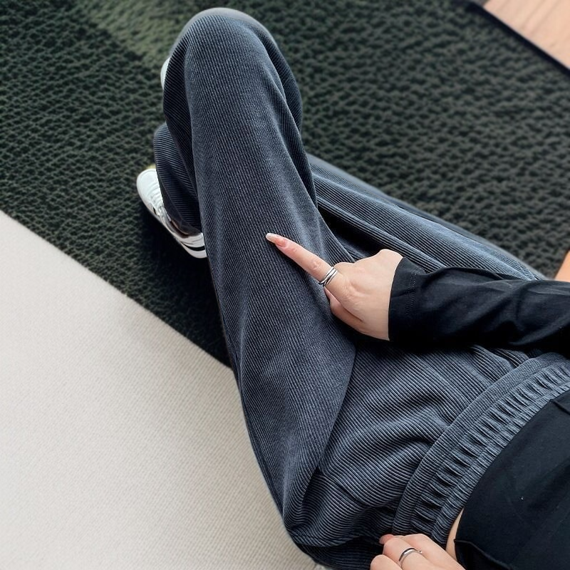 ハーレンパンツ レディース カブルース 薄手 ドローストリング カジュアルパンツ