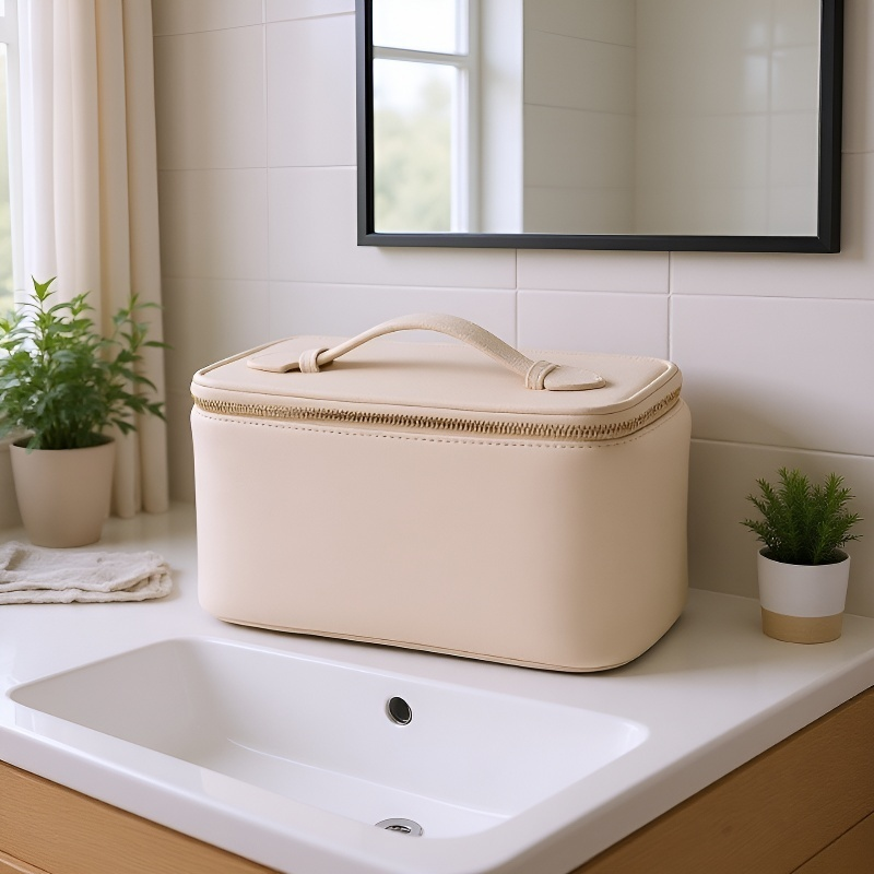 Multifunctional cosmetic storage bag for beauty products