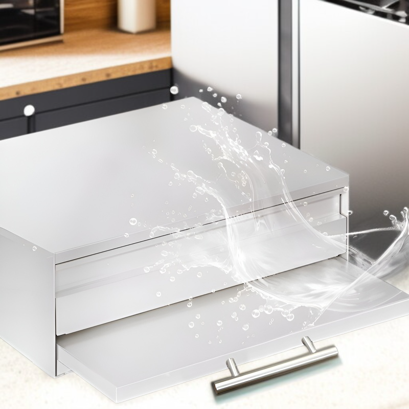 キッチン電子レンジラック吊り下げラック二層引き出しブラケットブラケット引き出し式作業台仕切りコーヒーマシン