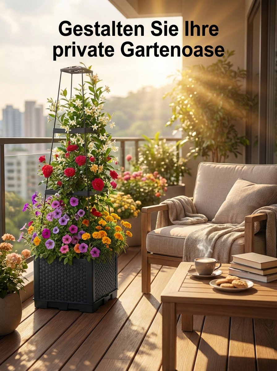 Robustes Hochbeet für Balkon und Garten